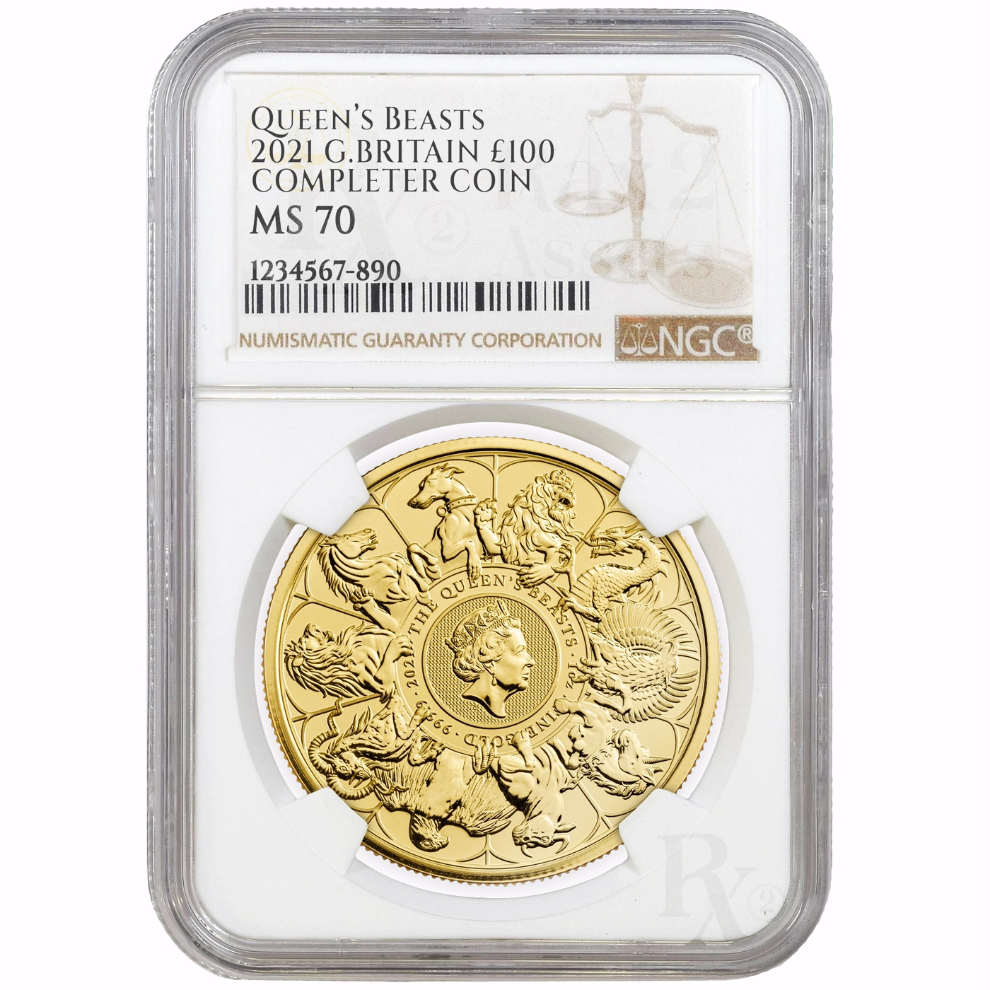 Queens Beasts Completer Coin 2021 1oz