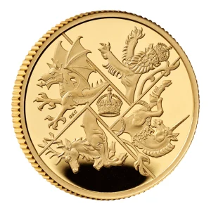 The Four Nations 2025 UK 1/4oz Gold Proof Coin