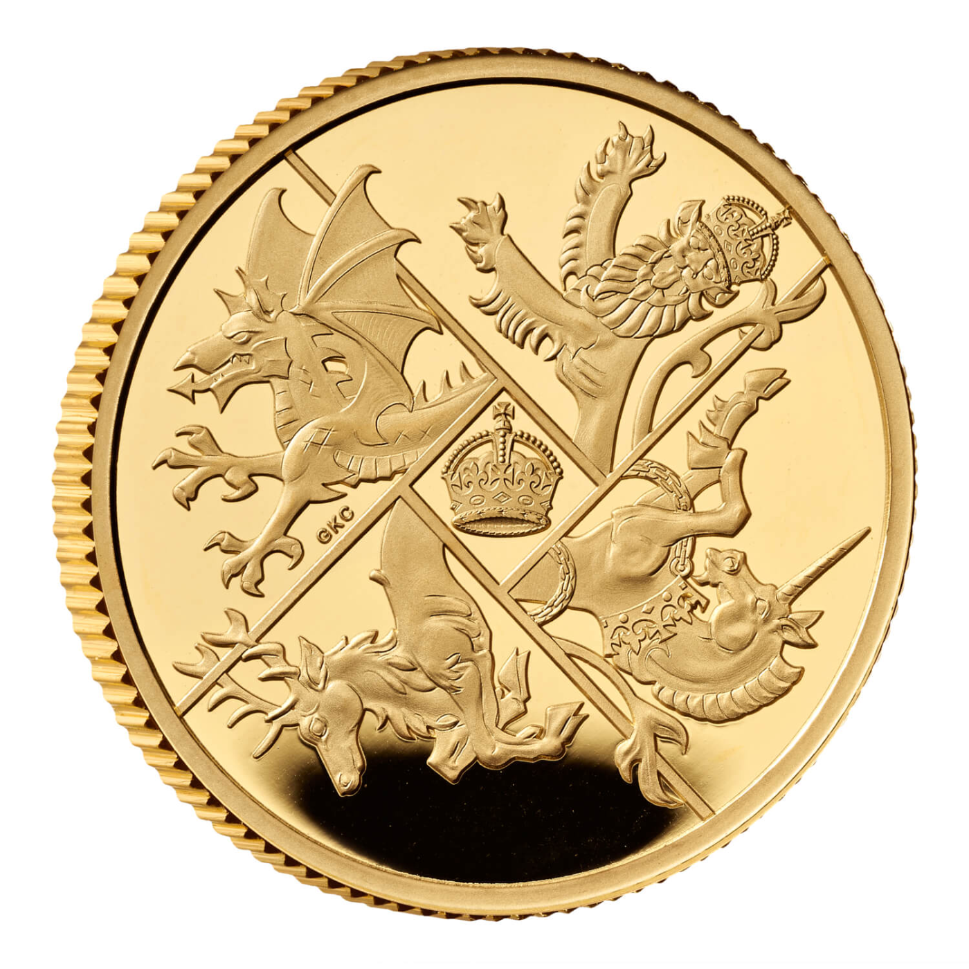 The Four Nations 1_4oz Gold Coin
